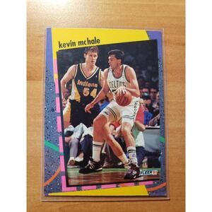 Kevin McHale 1991-1992 Fleer #3 Schoolyard Stars Insert - Celtics - Fresh Pull